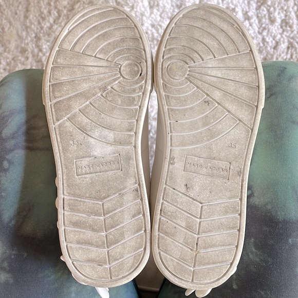 MARC JACOBS WHITE DAISY SNEAKERS - Picture 11 of 11